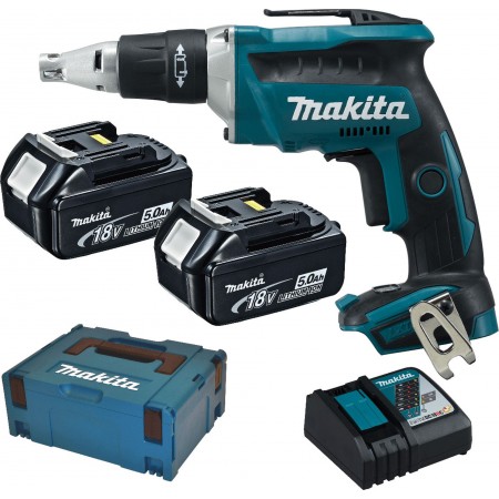 MAKITA DFS452RTJ Wkrętarka akumulatorowa Li-ion LXT (2x 5,0Ah/18V), Makpac MAKITA DFS452RTJ Wkrętarka akumulatorowa Li-ion LXT (2x 5,0Ah/18V), Makpac
