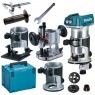 Makita DRT50ZJX2 Akumulatorowa frezarka wielofunkcyjna Li-ion LXT 18V, bez akumulatora