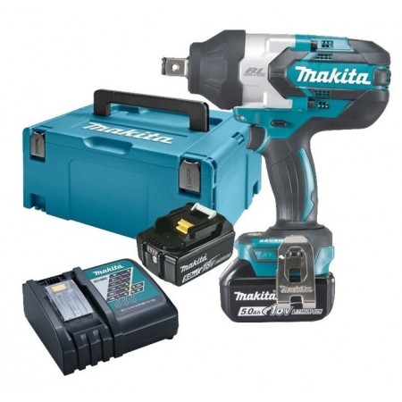 Makita DTW1001RTJ Aku. klucz udarowy 3/4" Li -ion (2x18V/5,0Ah) MakPac Makita DTW1001RTJ Aku. klucz udarowy 3/4" Li -ion (2x18V/5,0Ah) MakPac