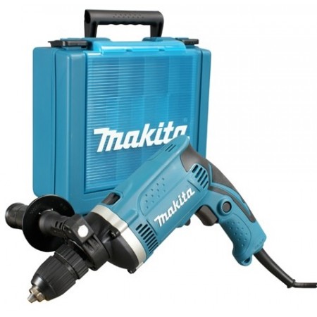 Makita HP1631K Wiertarka udarowa elektryczna z kufrem 1,5-13mm, 710W Makita HP1631K Wiertarka udarowa elektryczna z kufrem 1,5-13mm, 710W