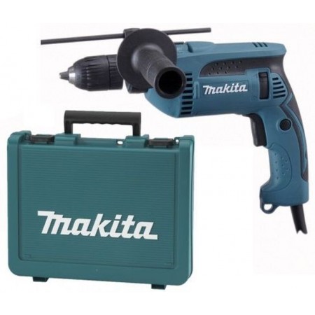Makita HP1641K Wiertarka udarowe z chwytakiem, chwytak szybki 1,5-13mm, 680W Makita HP1641K Wiertarka udarowe z chwytakiem, chwytak szybki 1,5-13mm, 680W