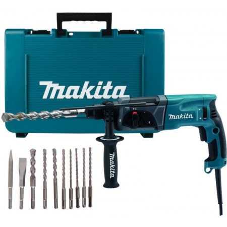 Makita HR2470X16 SDS-Plus Młotowiertarka ( 780W/2,4J)+D-46361 Makita HR2470X16 SDS-Plus Młotowiertarka ( 780W/2,4J)+D-46361
