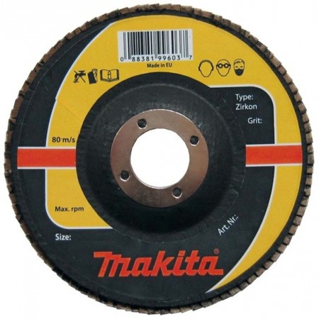 Makita P-65517 Listkowa tarcza szlifierska 125x22,2mm K80