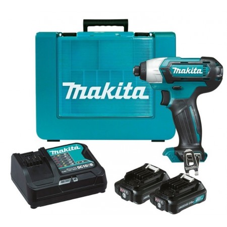 Makita TD110DSAE Akumulatorowa zakrętarka udarowa Li-ion (2x2,0Ah/12V) Makita TD110DSAE Akumulatorowa zakrętarka udarowa Li-ion (2x2,0Ah/12V)