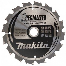 Makita B-09450 Tarcza tnąca specjalizowana gwoździe, sęki 270X30MM; 24Z