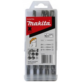 Makita B-54704 SDS-Plus Zestaw wierteł 6;8;10mm 5 szt