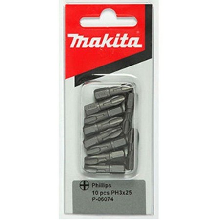 Makita P-06074 Końcówka wkrętakowa, PH3, 25mm, 10Szt.