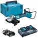 Makita DGA900PT2 Aku szlifierka kątowa 230mm, Li-ion (2x18V/5,0Ah)