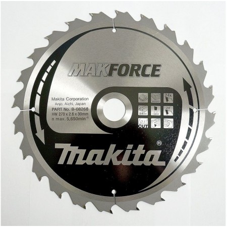 Makita B-32172 Tarcza do piły, Makforce T.C.T, 270 x 30 mm, 24 Z