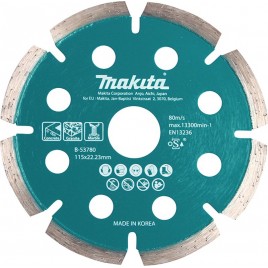 Makita B-53780 Tarcza diamentowa 115 x 22.23 mm 1,6 mm B-53780