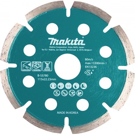 Makita B-53780 Tarcza diamentowa 115 x 22.23 mm 1,6 mm B-53780