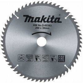 Makita D-65383 Tarcza tnąca do betonu260mm x 30mm x 60Z