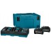 Makita 1911D8-0 Zestaw Li-ion XGT 40V 2xBL4040F+DC40RB+Makpac