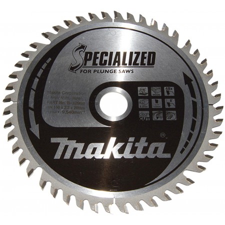 Makita B-32998 Tarcza do piły, Specialized T.C.T, 160 x 20 mm, 48 Z