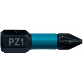 Makita B-63638 Końcówka wkrętakowa Impact Black, PZ1, 25 mm, 2 szt.