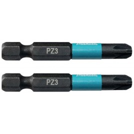 Makita B-63769 Końcówka wkrętakowa udarowa 1/4" Impact Black PZ3, 50mm/2szt