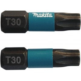 Makita B-63694 Końcówka wkrętakowa udarowa 1/4" Impact Black T30, 25mm/2ks