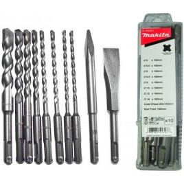 Makita D-46361 Zestaw wierteł i dłut sds-plus 10szt.