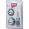 Makita D-66070 Zestaw szczotek drucianych do metalu/ 3 szt
