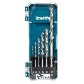 Makita D-75742 Zestaw Wierteł Do Metalu Hss-G 2,3,4,5,6,8mm