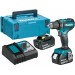 Makita DDF485RFJ Akumulatorowa wiertarko-wkrętarka LXT (2x18V/3,0Ah) Makpac