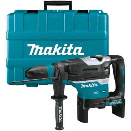 Makita DHR400ZKUN Aku młot udarowo-obrotowy, SDS-Max, AWS, Li-ion LXT 2x18V, bez baterii