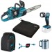 Makita DLX3129TX1 Aku zestaw narzędzi DUC353+DCB200A+DEADML808 (2xBL1850B+DC18RD)