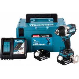 Makita DTW701RTJ Klucz udarowy 1/2" (2x18V/5,0Ah)