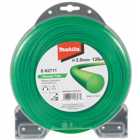 Makita E-02711 Sznurek nylonowy 2,0mm, 126m