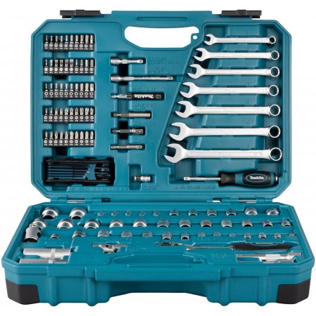 Makita E-06616 120-częściowy zestaw narzędzi