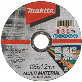 Makita E-10724 Tarcza tnąca uniwersalna 125x1,2x22,23mm
