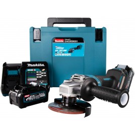 Makita GA029GM201 Akumulatorową szlifierka kątową 125mm Li-ion XGT (2x4,0Ah/ 40V) Makpac4