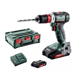 Metabo BS 18 L BL Q Wiertarko-wkrętarka akumulatorowa (60Nm/18V/2x2,0Ah)MetaBOX 602327500 Metabo BS 18 L BL Q Wiertarko-wkrętarka akumulatorowa (60Nm/18V/2x2,0Ah)MetaBOX 602327500