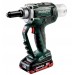 Metabo NP 18 LTX BL Akumulatorowa nitownica pistoletowa (18V/2x4,0Ah) MetaBOX 619002800