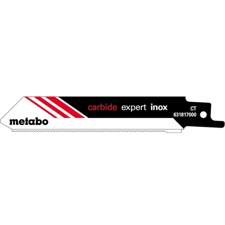 Metabo "Expert inox" 2 Brzeszczoty szablaste 115 x 1,25 mm 631817000