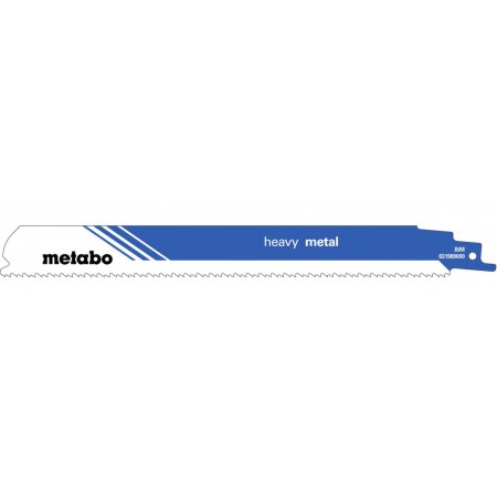 Metabo „Heavy metal" 5 Brzeszczotów szablastych 225 x 1,1 mm 631989000