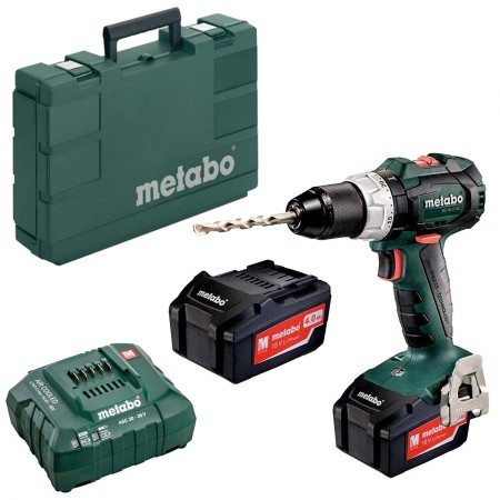 METABO BS 18 LT BL Wiertarko-wkrętarka akumulatorowa ( 2x4,0 Ah/18V) 602325500