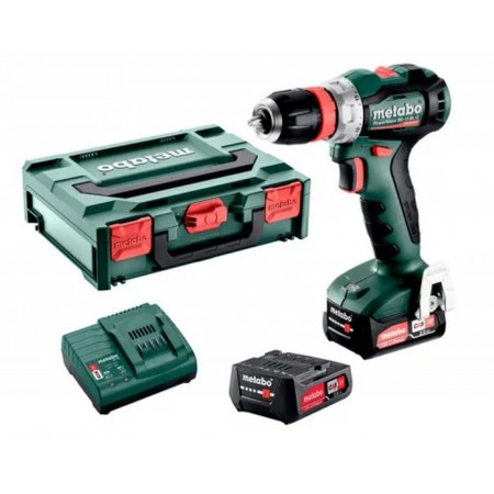 Metabo PowerMaxx BS 12 BL Q Wiertarko-wkrętarka akumulatorowa (12V/2x2,0Ah) MetaBox118