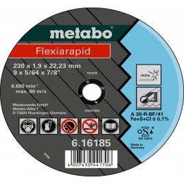Metabo Tarcza tnąca 150x1,6x22,23 Inox, TF 41 616183000