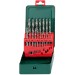 Metabo Wkład wiertarski HSS-G, SP, 19-częściowy 627153000