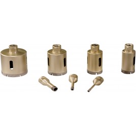 Metabo Zestaw wierteł diamentowych do płytek „Dry”, 7 sztuk, M14 628317000