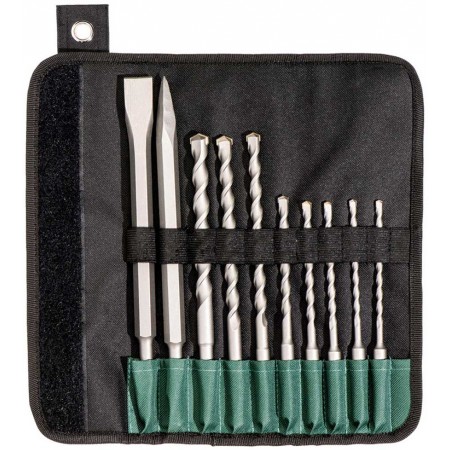 Metabo Zestaw wierteł/dłut SDS-plus SP, 10 sztuk 630824000
