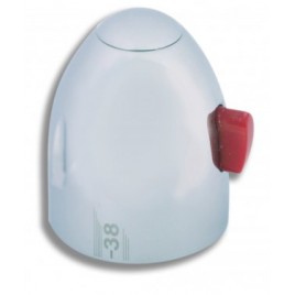 NOVASERVIS satynowany uchwyt do baterii termostatycznych R/2400T,9