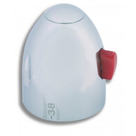 NOVASERVIS satynowany uchwyt do baterii termostatycznych R/2400T,9