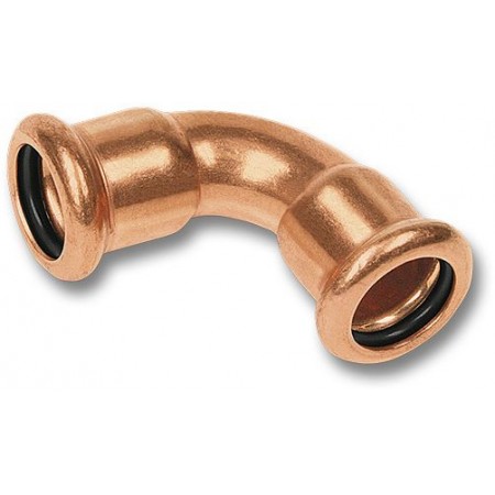 SANHA CU miedziana kształtka prasowana kolanko 6002A, 42/90°, 600242 SANHA CU miedziana kształtka prasowana kolanko 6002A, 42/90°, 600242