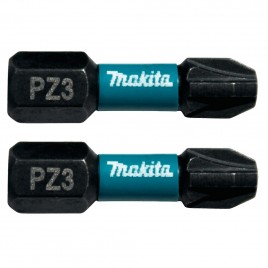 Makita B-63650 Końcówka wkrętakowa Impact Black, PZ3, 25 mm, 2 szt.