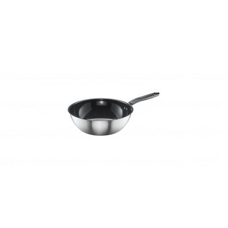 Fiskars Patelnia wok z ceramiczną powierzchnią 28cm 1072313