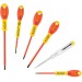 Stanley 0-65-443 FatMax Zestaw wkrętaków dla elektryków (płaskie/Pozidriv), 6 sztuk