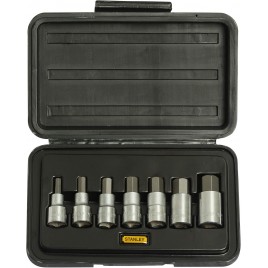 Stanley 1-89-099 Zestaw nasadek 1/2" z końcówką sześciokątną 7 sztuk