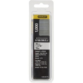 Stanley 1-SWKBN1187T 30 mm/1 3/16"/18 Gwoździe galwanizowane typ 8/300/E/J, 1000szt. Stanley 1-SWKBN1187T 30 mm/1 3/16"/18 Gwoździe galwanizowane typ 8/300/E/J, 1000szt.
